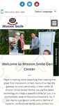 Mobile Screenshot of missionsmile.net