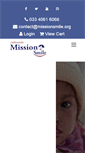 Mobile Screenshot of missionsmile.org